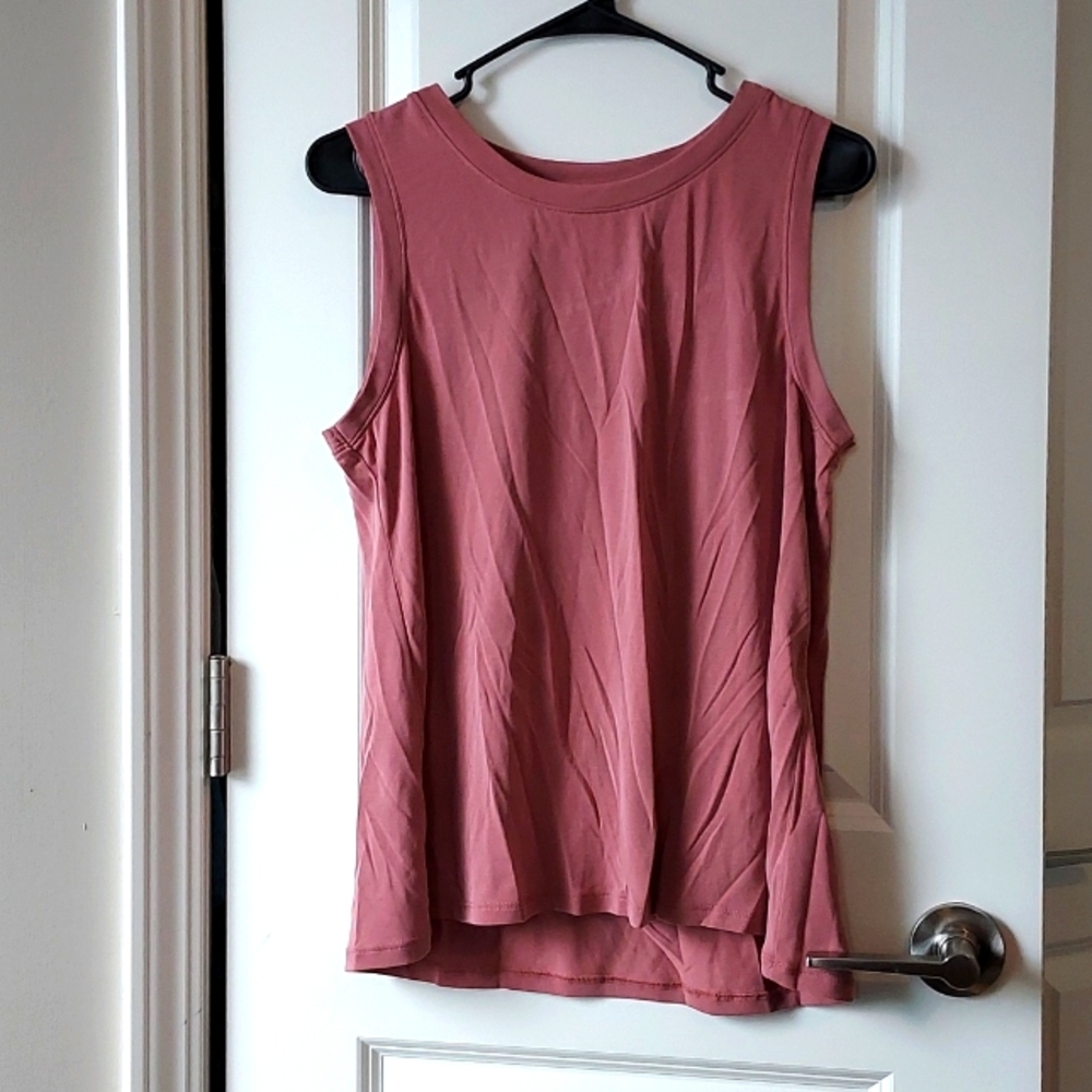 Gillgan & O'Malley sleeveless tank medium pink